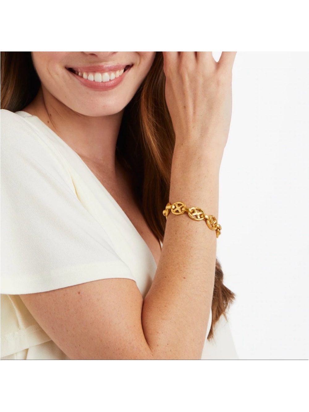 NEW Julie Vos Avalon Demi Link Bracelet